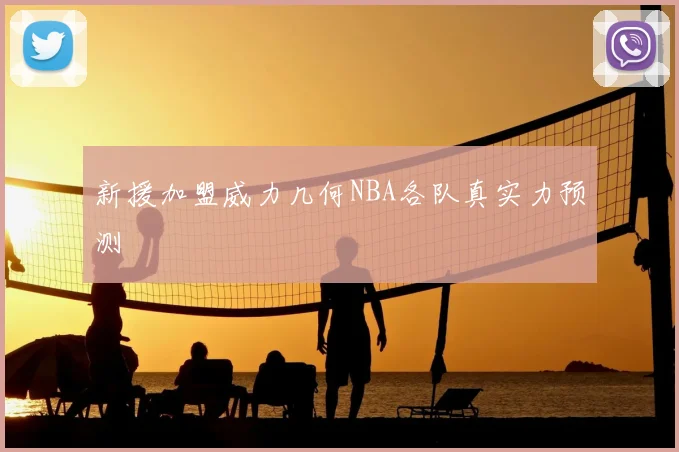 新援加盟威力几何NBA各队真实力预测