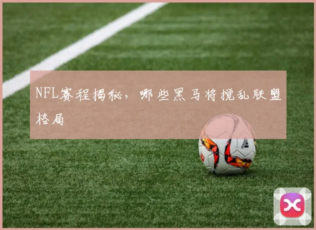 NFL赛程揭秘,哪些黑马将搅乱联盟格局